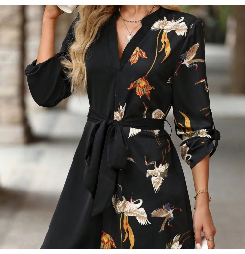 Custom printed mini dresses women chiffon dresses for women and evening dress for elegant woman Custom printed mini dresses women chiffon dresses for women and evening dress for elegant woman