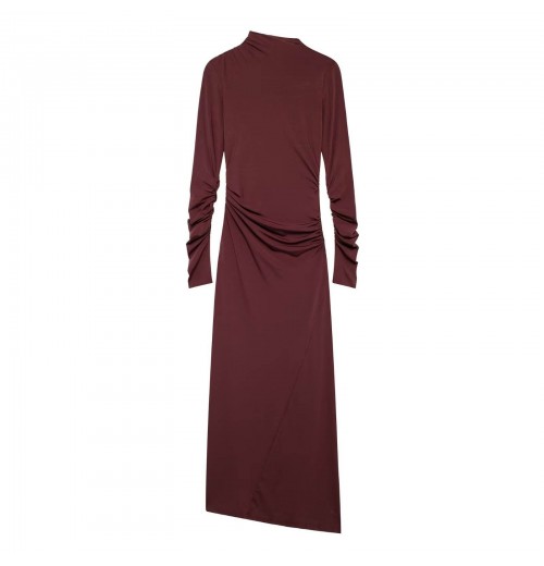 Women's 2024 new fashion slim fit pleated design split long dress Vintage long sleeve women's dress Vestidos Mujer Women's 2024 new fashion slim fit pleated design split long dress Vintage long sleeve women's dress Vestidos Mujer