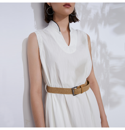 Luxury Women's Clothing Wholesale Summer Clothes for Women Elegant Cotton Dress lady Garment Supplier Shenzhen Luxury Women's Clothing Wholesale Summer Clothes for Women Elegant Cotton Dress lady Garment Supplier Shenzhen